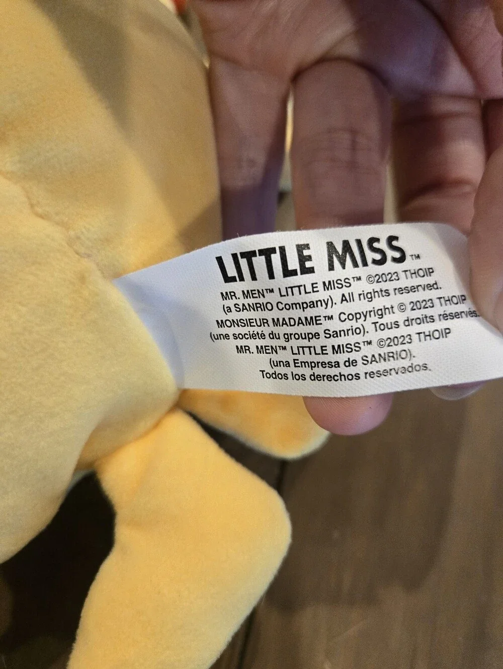 Sanrio Thoip 7-inch Little Miss Sunshine Plush